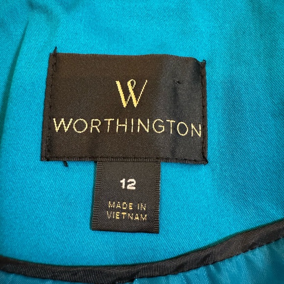 Worthington Vibrant Blue Women's Blazer - Picture 5 of 5